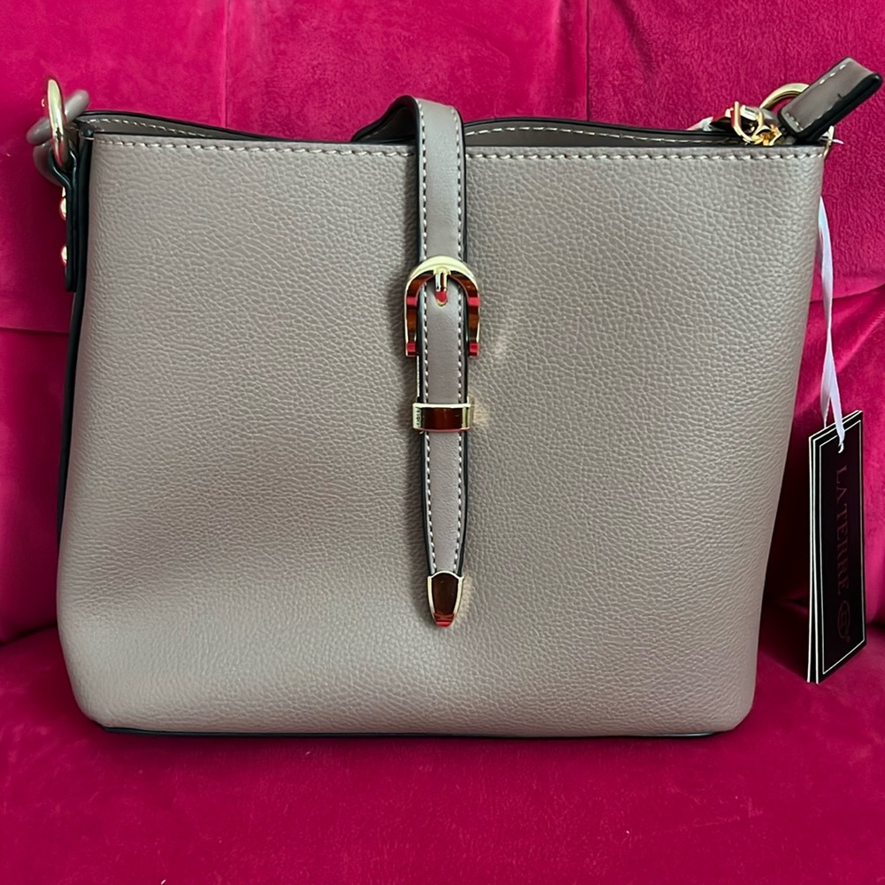 La Terre Cocoa Brown Handbag